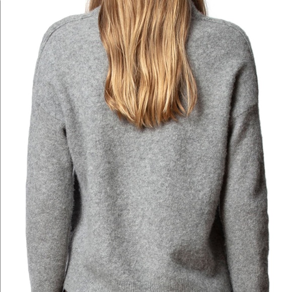 ZADIG & VOLTAIRE Eva Cashmere Blend Sweater - Picture 5 of 6